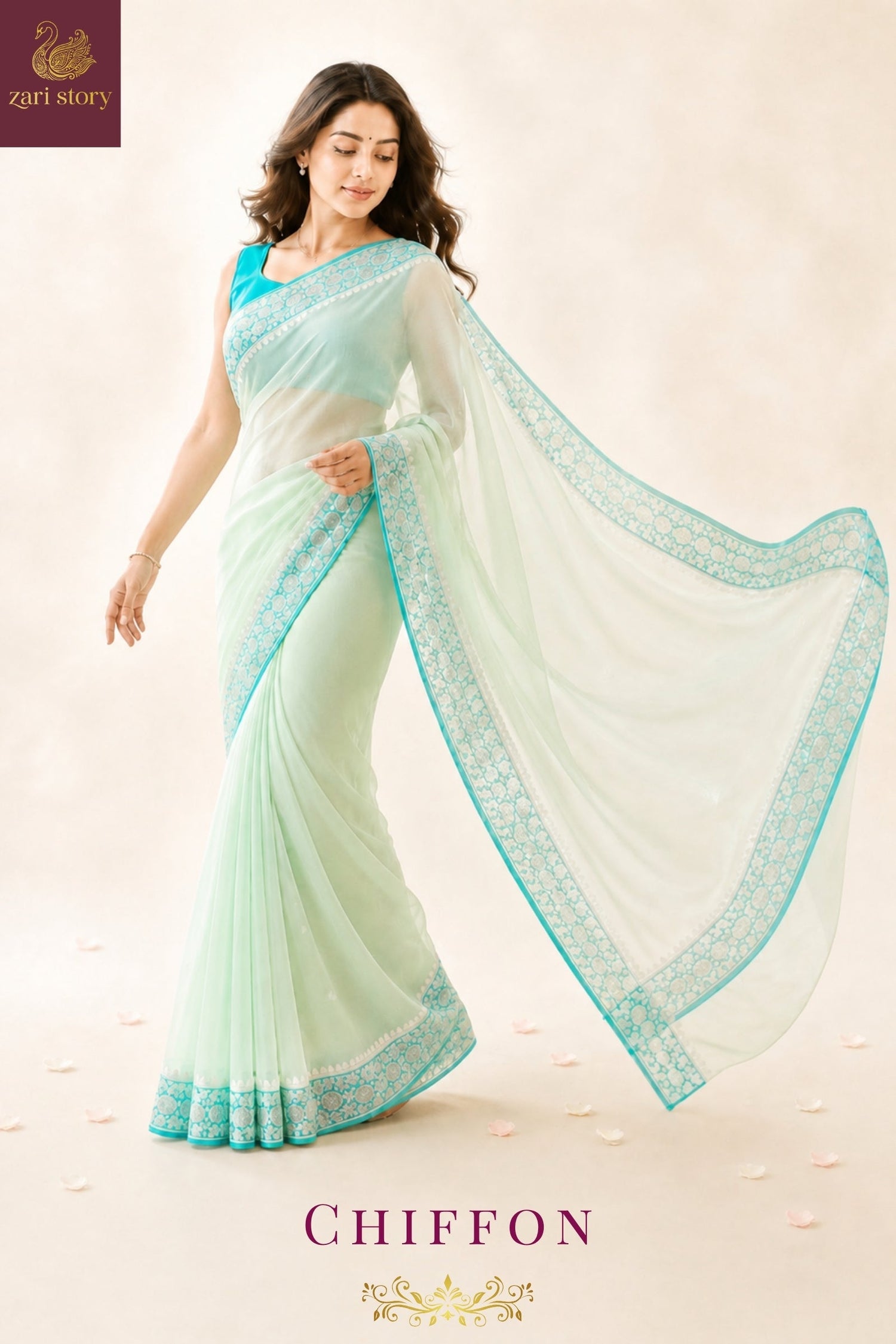 💫 CHIFFON BANARASI SAREES