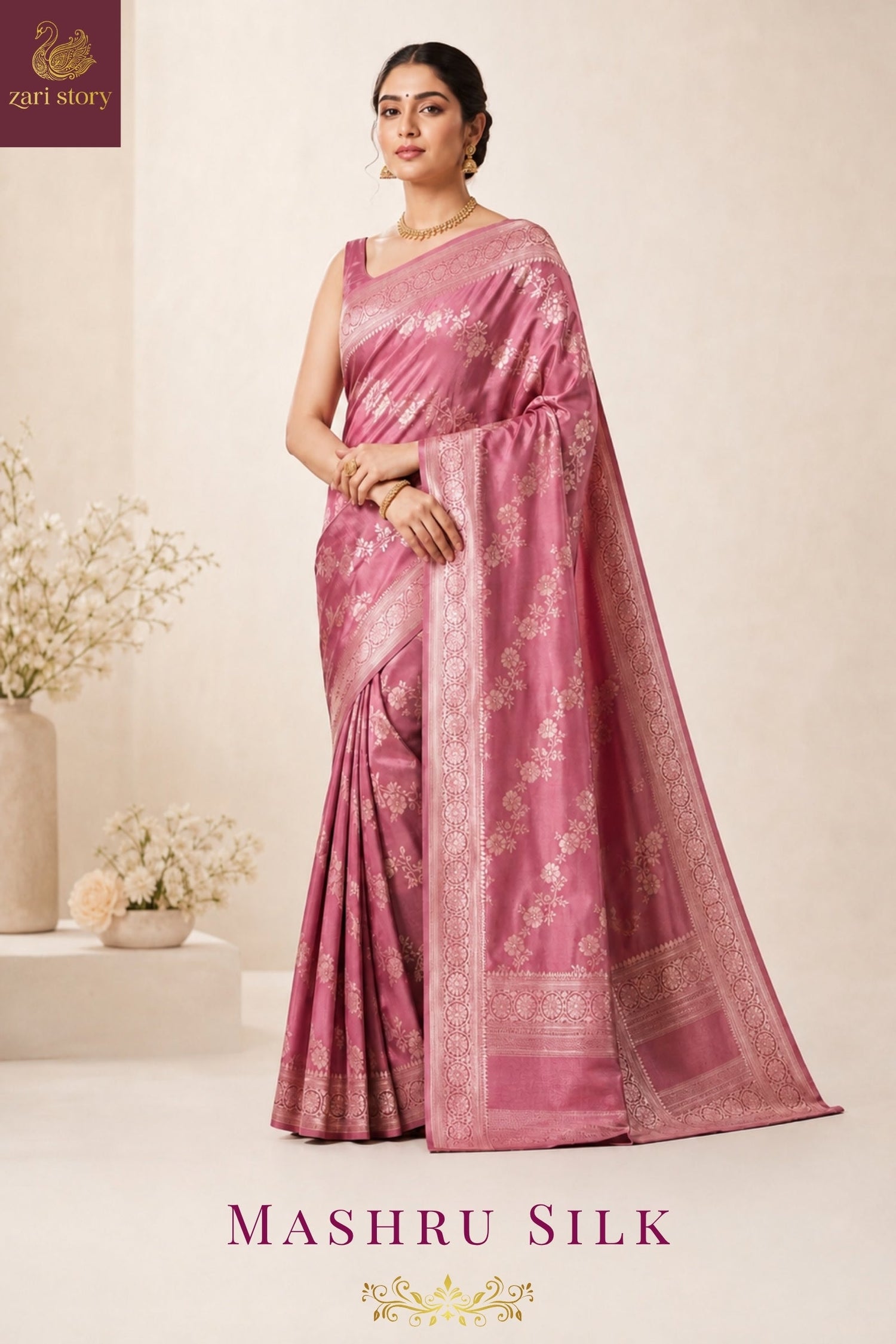 ✨ MASHRU SILK BANARASI SAREES