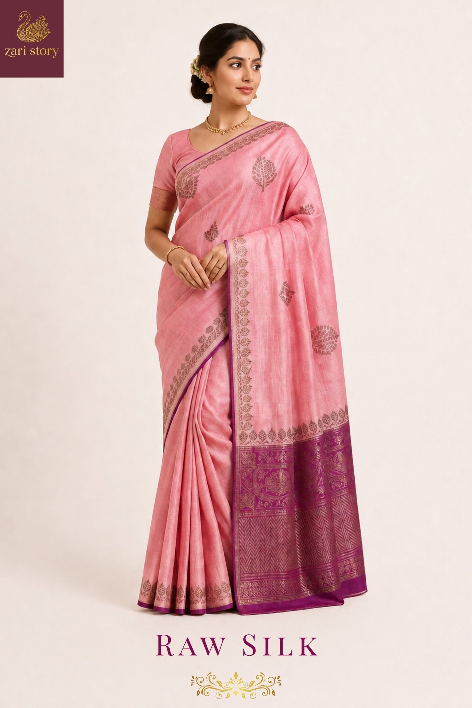 🌿 RAW SILK BANARASI SAREES