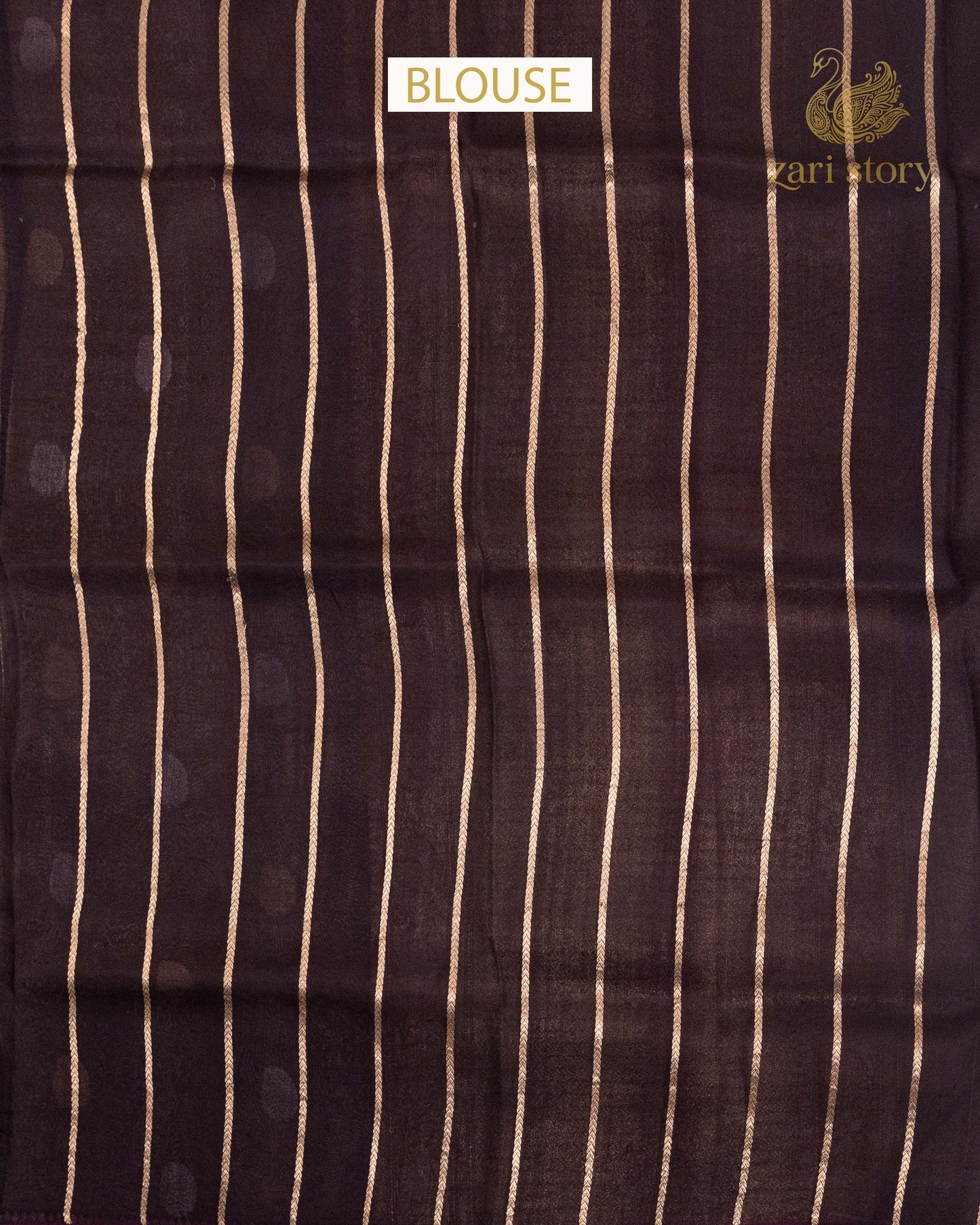 Antique Gold Butta Tissue Banarasi Saree