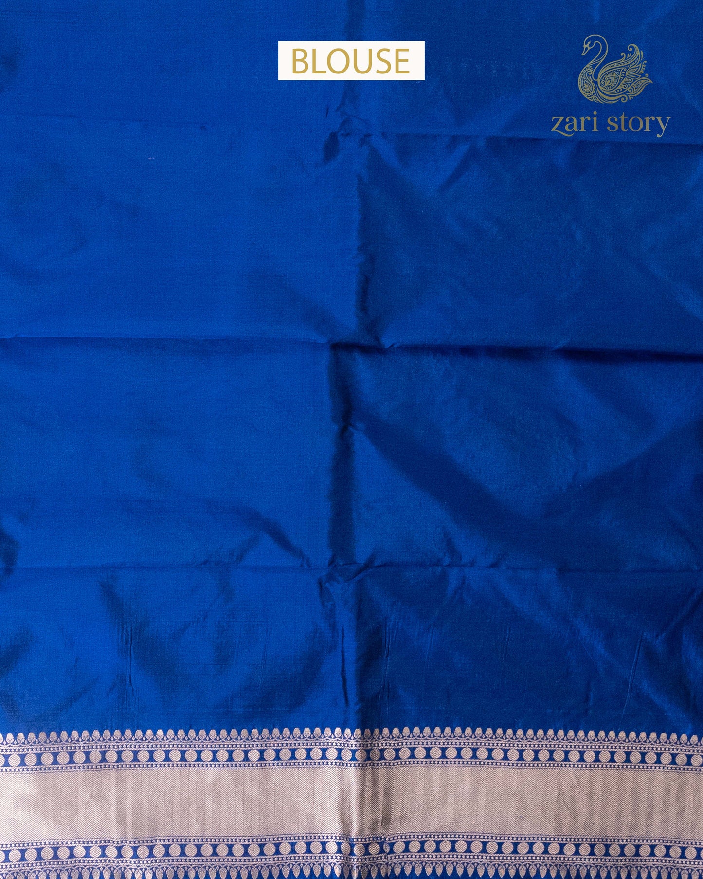 Royal Blue Meenakari Katan Silk Banarasi Saree