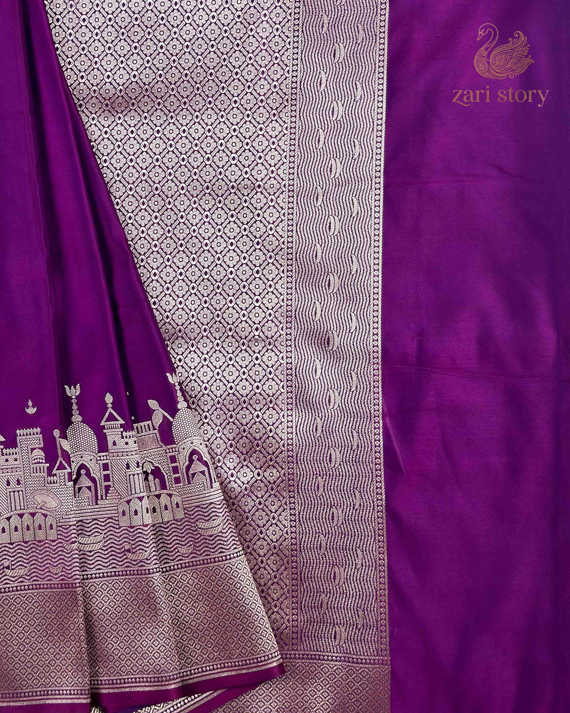 purple ganga ghat mashru semi