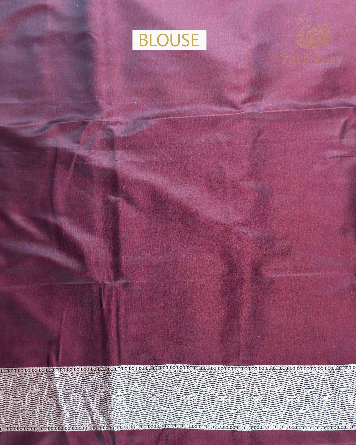 Coffee Brown Ganga Ghat Mashru Banarasi Saree