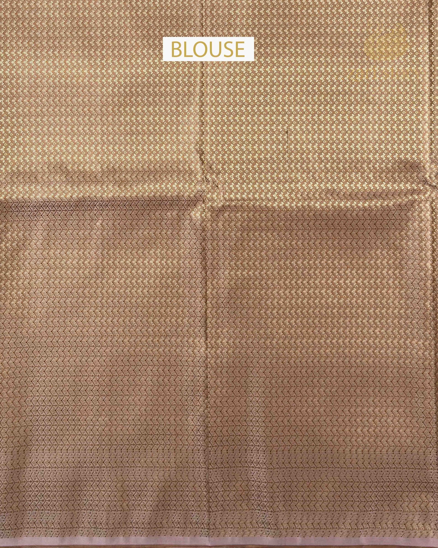 Onion Pink Jamawar Mashru Banarasi Saree