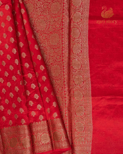 red butta mulberry silk pure