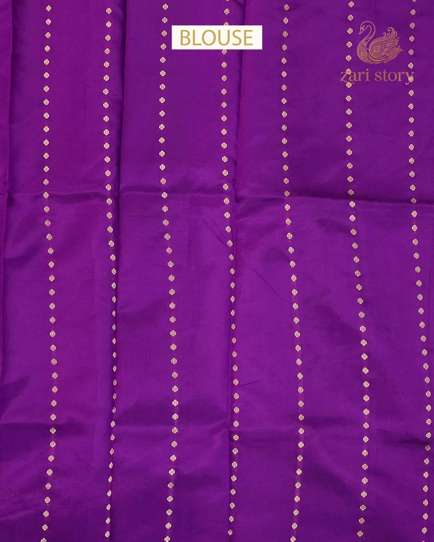 Jamun Purple Butta Mango Banarasi Saree