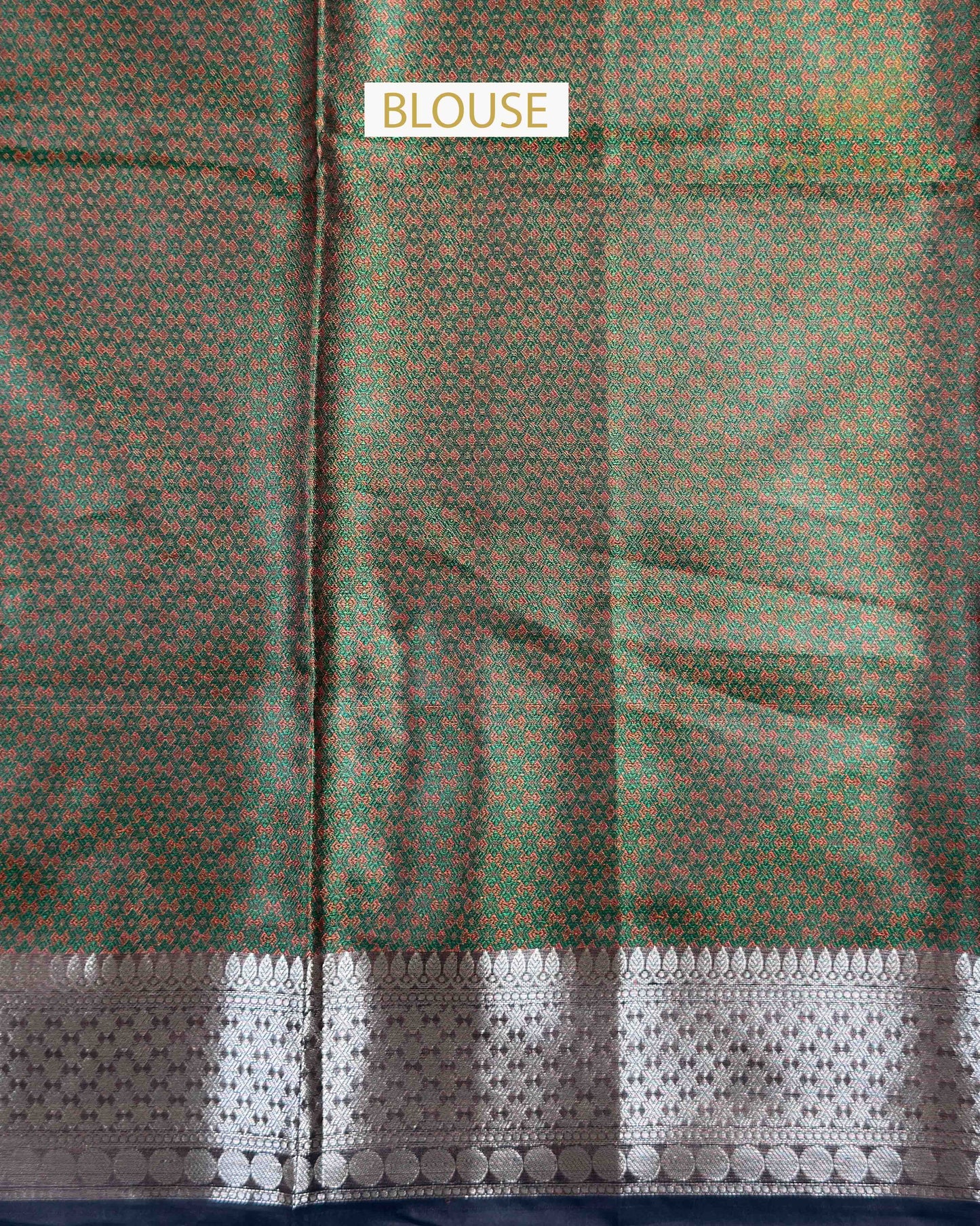 Chocolate Brown Tilfi Soft Silk Banarasi Saree
