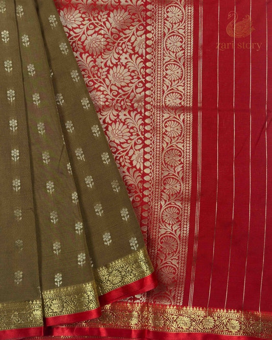 green butta soft silk semi