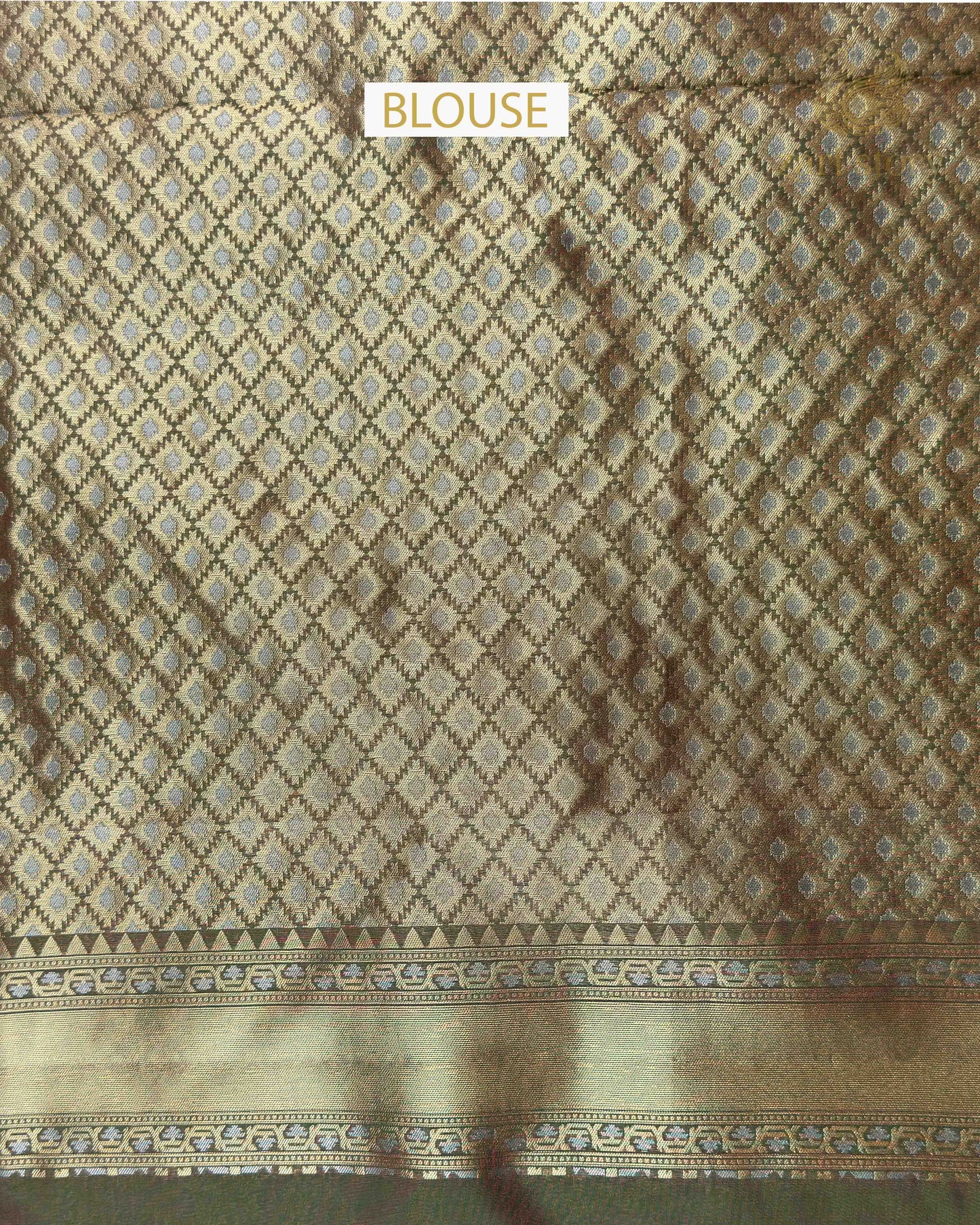 Pink Multicolour Rangkat Tissue Banarasi Saree
