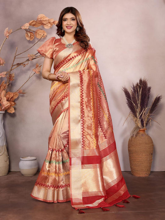 multicolor floral georgette semi